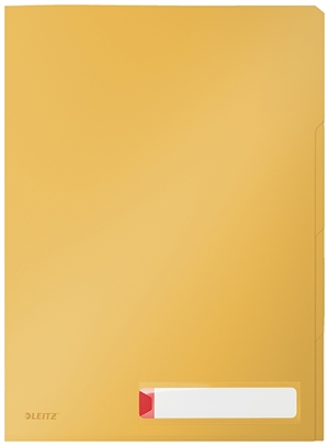 Leitz obal s klapkou Cosy pp A4 žlutý (3)