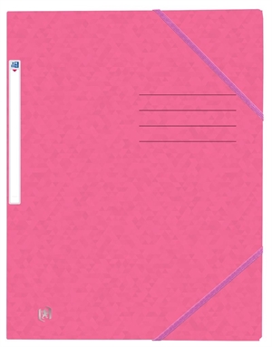 Oxford File+ Sběrný podklad A4, Růžový