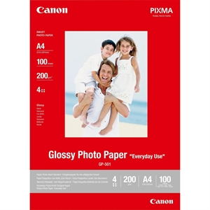 Canon GP-501 Lesklý Fotopapír 200g/m² - A4, 100 listů