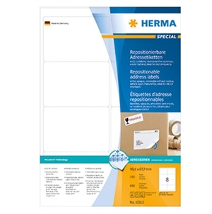HERMA etiketa odstraňovatelná 99,1 x 67,7 mm, 800 ks.