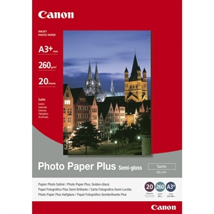 Canon Photo Plus Semi-Gloss 260g/m² - A3+, 20 listů