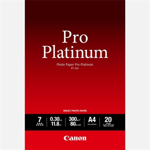 Canon Photo Paper Pro Platinum 300g/m² - A4, 20 ark

Canon Fotopapír Pro Platinum 300 g/m² - A4, 20 listů