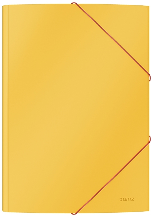 Leitz 3-klap elastikmappe Cosy karton A4 žlutá