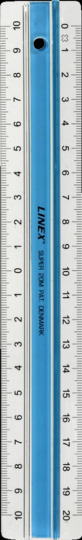 Linex superlineární 20cm S20MM modrá