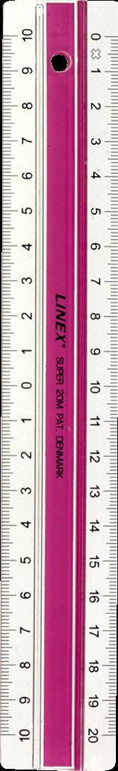 Linex superlineární 20cm S20MM růžová