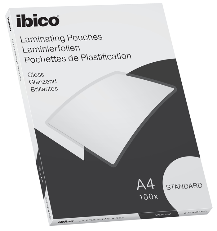 Esselte Laminating Pouch basic standard 125my A4 (100)
