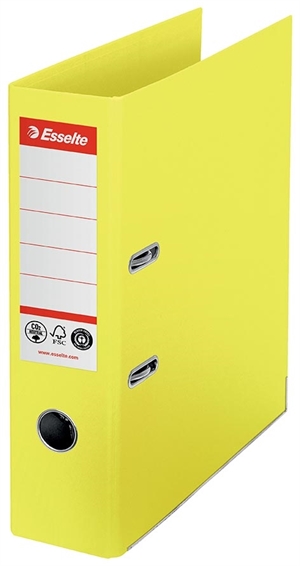 Esselte Brevní přihrádka No1 POB CO²-komp A4 75mm žlutá