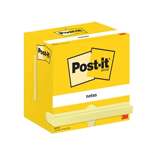 3M Post-it poznámky 76 x 127 mm, žluté - 12 balení