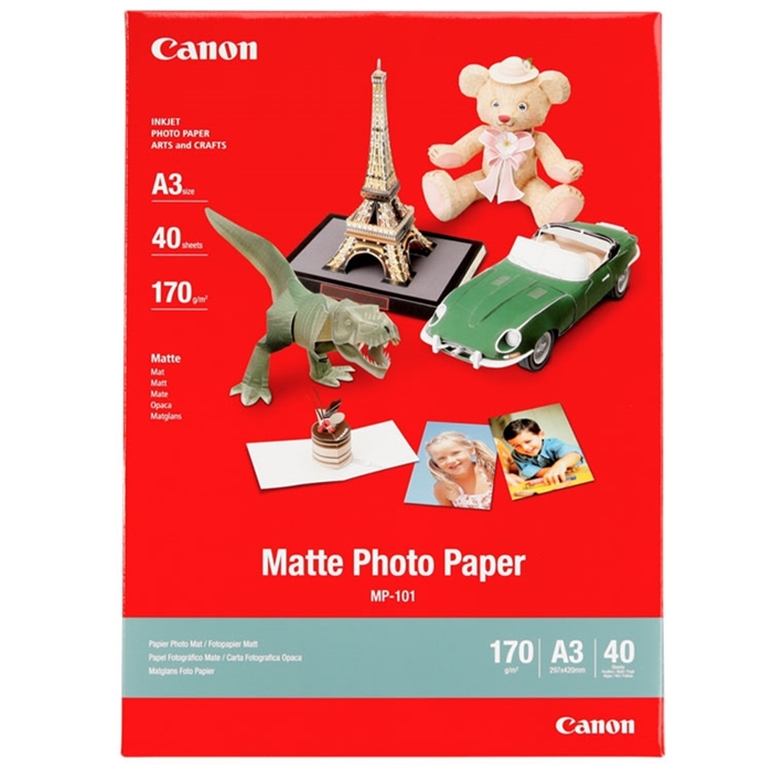 Canon MP-101 Matná fotografie 170g/m² - A3, 40 listů