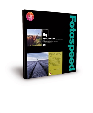 Fotospeed Platinum Etching 285 g/m² - 8x8" , 25 Archa