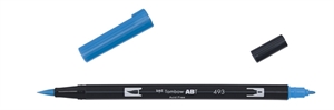Tombow Marker ABT Dual Brush 493 reflex blue = Tombow Marker ABT Dual Brush 493 reflexní modrá