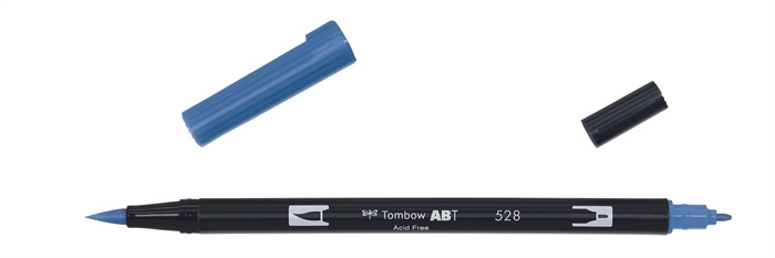 Tombow Marker ABT Dual Brush 528 tmavě modrá