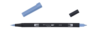 Tombow Marker ABT Dual Brush 533 pávě modrá