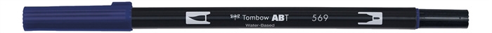 Tombow Marker ABT Dual Brush 569 modrý jako tryskový proud