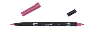 Tombow Marker ABT Dual Brush 743 žhavě růžový