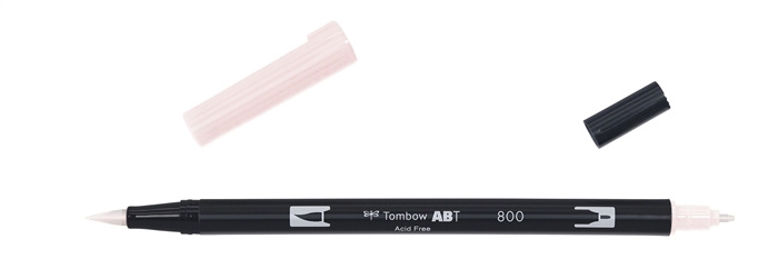 Tombow Marker ABT Dual Brush 800 světle růžové