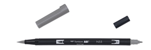 Tombow Marker ABT Dual Brush N55 studeně šedý 7