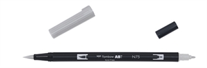 Tombow Marker ABT Dual Brush N75 studeně šedá 3
