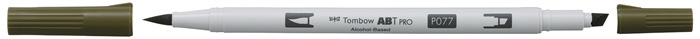 Tombow Marker alkohol ABT PRO Dual Brush 077 stará měď