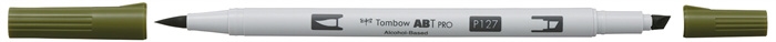 Tombow Marker alcohol ABT PRO Dual Brush 127 artyčok