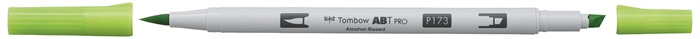 Tombow Marker alkohol ABT PRO Dual Brush 173 vrbová zelená