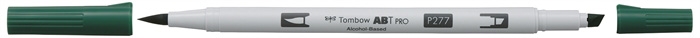 Tombow Marker alkohol ABT PRO Dual Brush 277 tmavě zelený