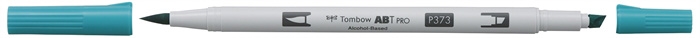 Tombow Marker alkohol ABT PRO Dual Brush 373 mořská modrá