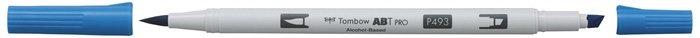 Tombow Marker alkoholový ABT PRO Dual Brush 493 reflexní modrá