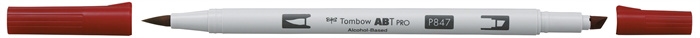 Tombow Marker alkohol ABT PRO Dual Brush 847 purpurový