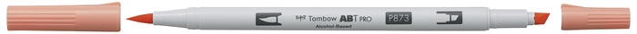 Tombow Marker alcohol ABT PRO Dual Brush 873 korálová