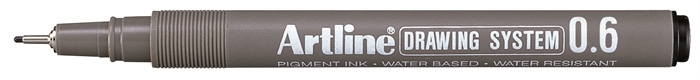 Artline Drawing System 0.6 černá