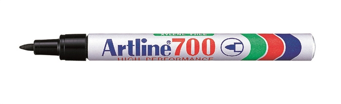 Artline Marker 700 Permanent 0.7 černá.