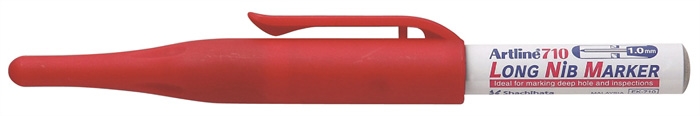 Artline Marker 710 s dlouhým hrotem červený
