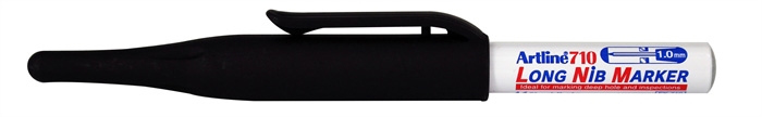 Artline Marker 710 s dlouhou špičkou černá.