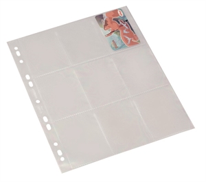 Bantex kolekční kapsička na karty A4 0,08 mm, 9 karet průhledná (10)