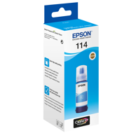 Epson 114 inkoustová lahvička EcoTank Cyan