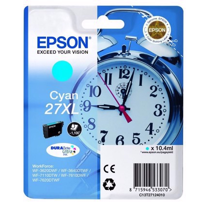 Epson T2712 Modrá Inkoustová kazeta XL