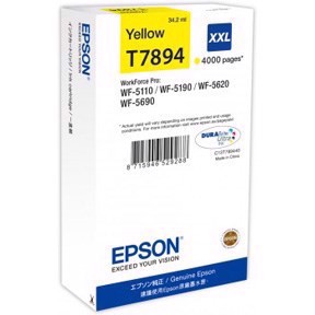Epson T7894 žlutá inkoustová kazeta XXL
