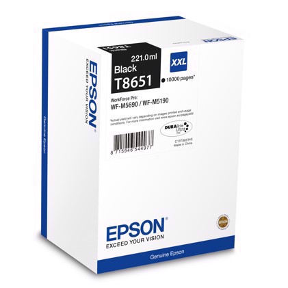 Epson WF-M8690 náplň do tiskárny XXL černá inkoust 10k