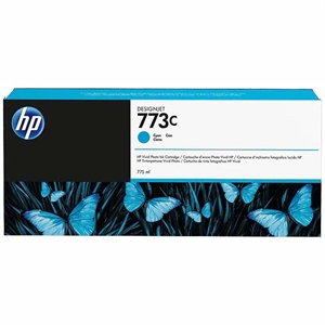 HP 773C cyan inkoustová kazeta, 775 ml