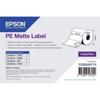 PE Matte Label - vysekávané etikety 102 mm x 76 mm (1570 etiket)
