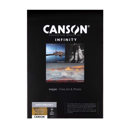 Canson Baryta Prestige II 340 g/m² - A2, 25 archů (FSC)