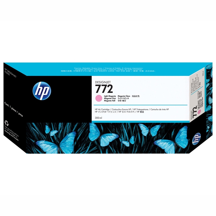 HP 772 light magenta inkoustová kazeta, 300 ml
