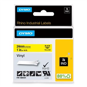 Tape Rhino 24mm x 5,5m barva vinyl mod/žlu