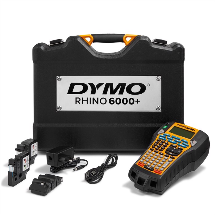 LabelMaker Rhino 6000 
Sada nálepkařského stroje Rhino 6000 v kufru