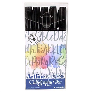 Artline Supreme Calligraphy Pen 5 - sada černá