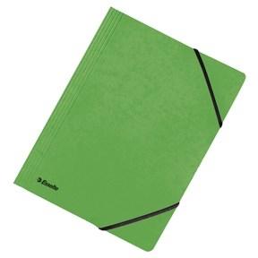 Esselte elastický soubor bez klapky A4 zelený