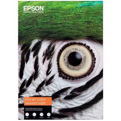 Epson Fine Art Cotton Textured Bright 300 g/m2 - A2 25 listů