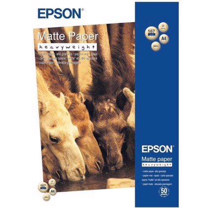 Epson Matte Paper Heavy Weight 167 g/m2, A3+ - 50 listů
