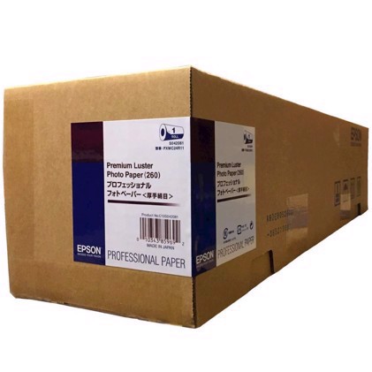 Epson Premium Luster Photo paper 260 g/m2 - 44" x 30,5 m